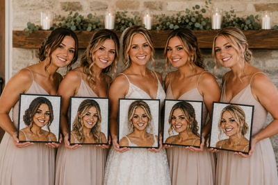 Thank You Memobrick Gift Idea For Parents and Bridemaids
