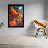 Abstract Phoenix  Bricked Mosaic Home Decor 20x30" — photo 2