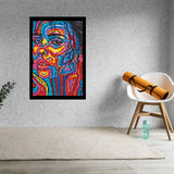 Abstract Women Bricked Mosaic Home Decor 20x30" — photo 2