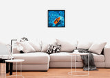 Boat Blue Ocean  Home Decor Bricked Mosaic Portrait 20x20 — photo 2