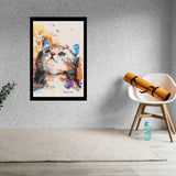 Cat Art Bricked Mosaic Home Decor 20x30" — photo 2