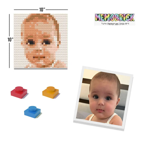 Custom Bricked Mosaic 10x10