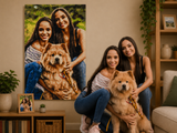 Custom Bricked Mosaic Portrait 30x50" — photo 1