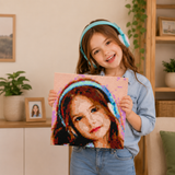 Custom Bricked Mosaic Portrait 20×20" — photo 1