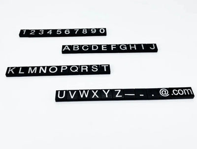 Alphabet And Numbers