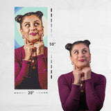 Custom Bricked Mosaic Portrait 20x50" — photo 2